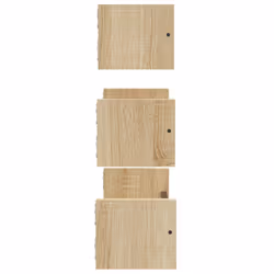 VidaXL 835445 shelve Wood, Steel Wood - Additional view 5