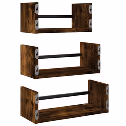 VidaXL 835446 shelve Steel, Wood Oak - Additional view 6