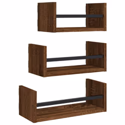 VidaXL 835448, Wood, Steel, Brown, Wood, 160 mm, 140 mm, 1 pc(s)