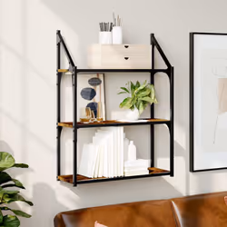 VidaXL 835451 shelve Wood Oak, Brown