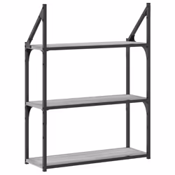 VidaXL 835452 shelve Wood, Steel Grey - Additional view 6