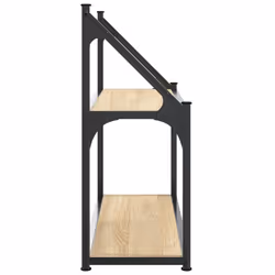 VidaXL 835460 shelve Wood, Steel Wood - Additional view 5