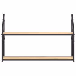VidaXL 835465 shelve Wood, Steel Wood - Additional view 4