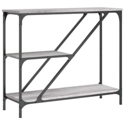 vidaXL Console Table End Table Hallway Stand Side Sofa Table Engineered Wood - grey sonoma