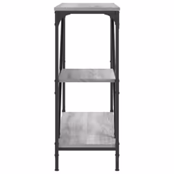 vidaXL Console Table End Table Hallway Stand Side Sofa Table Engineered Wood - grey sonoma - Additional view 4