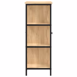 vidaXL Sideboard Storage Cupboard Highboard Home Side Cabinet Engineered Wood - sonoma oak - Additional view 6