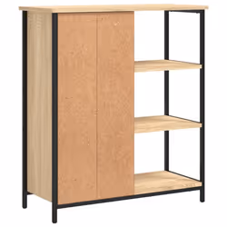 vidaXL Sideboard Storage Cupboard Highboard Home Side Cabinet Engineered Wood - sonoma oak - Additional view 7