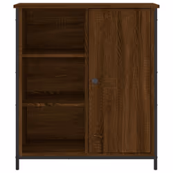 vidaXL Sideboard Storage Cupboard Highboard Home Side Cabinet Engineered Wood - brown oak - Additional view 5