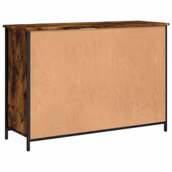 vidaXL Sideboard Storage Cupboard Highboard Home Side Cabinet Engineered Wood - smoked oak - Additional view 7