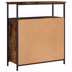 vidaXL Sideboard Storage Cupboard Highboard Home Side Cabinet Engineered Wood - smoked oak - Additional view 7