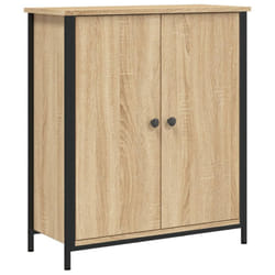 vidaXL Sideboard Storage Cupboard Highboard Home Side Cabinet Engineered Wood - sonoma oak