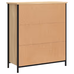 vidaXL Sideboard Storage Cupboard Highboard Home Side Cabinet Engineered Wood - sonoma oak - Additional view 7