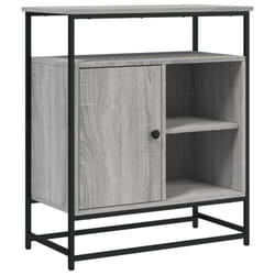 vidaXL Sideboard Storage Cupboard Highboard Home Side Cabinet Engineered Wood - grey sonoma