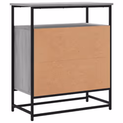 vidaXL Sideboard Storage Cupboard Highboard Home Side Cabinet Engineered Wood - grey sonoma - Additional view 7