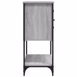 vidaXL Sideboard Storage Cupboard Highboard Home Side Cabinet Engineered Wood - grey sonoma - Additional view 6