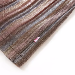 Kids' Pleated Skirt with Glitters Girls' Shrot Skater Skirt Brown and Pink - 104