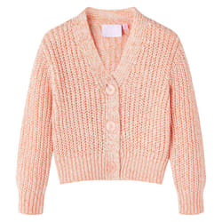 Kids' Cardigan Long Sleeve Coats Toddler Kids Knit Sweater Knitted Mixed Pink - 104