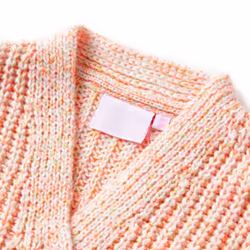 Kids' Cardigan Long Sleeve Coats Toddler Kids Knit Sweater Knitted Mixed Pink - 104