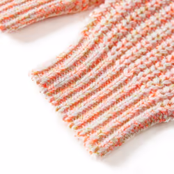 Kids' Cardigan Long Sleeve Coats Toddler Kids Knit Sweater Knitted Mixed Pink - 104
