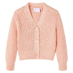 Kids' Cardigan Long Sleeve Coats Toddler Kids Knit Sweater Knitted Mixed Pink - 140