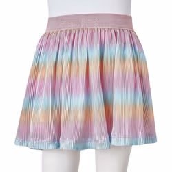 Kids' Skirt Girls Skater Skirt Children Short Skirt Rainbow Print Multicolour - 128 - Additional view 6