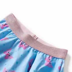 Kids' Skirt Children's Skater Skirt Children Short Skirt Butterfly Print Blue - 116