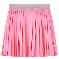 Kids' Pleated Skirt School Kids Children's Skater Skirt Girls' Short Skirt - pink, 140