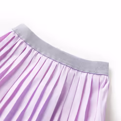 Kids' Pleated Skirt School Kids Children's Skater Skirt Girls' Short Skirt - lila, 92