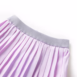 Kids' Pleated Skirt School Kids Children's Skater Skirt Girls' Short Skirt - lila, 104