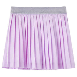 Kids' Pleated Skirt School Kids Children's Skater Skirt Girls' Short Skirt - lila, 140