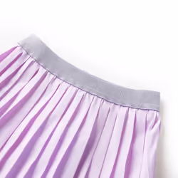 Kids' Pleated Skirt School Kids Children's Skater Skirt Girls' Short Skirt - lila, 140