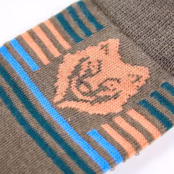 Kids' Socks Children Cotton Socks Toddler School Socks 5 Pairs Lion Print - 30-34