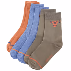 Kids' Socks Children Cotton Socks Toddler School Socks 5 Pairs Monkey Print - 26-29