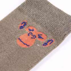 Kids' Socks Children Cotton Socks Toddler School Socks 5 Pairs Monkey Print - 26-29