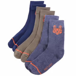 Kids' Socks Children Cotton Socks Toddler School Socks 5 Pairs Tiger Print - 26-29