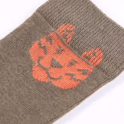Kids' Socks Children Cotton Socks Toddler School Socks 5 Pairs Tiger Print - 26-29