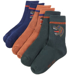Kids' Socks Children Cotton Socks Toddler Kids School Socks 5 Pairs Dog Print - 23-26