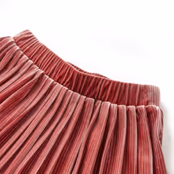 Kids' Pleated Skirt Children's Skater Skirt Girls' Short Skirt Medium Pink - 92