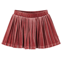 Kids' Pleated Skirt Children's Skater Skirt Girls' Short Skirt Medium Pink - 104