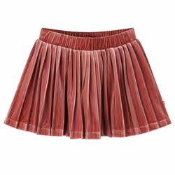 Kids' Pleated Skirt Children's Skater Skirt Girls' Short Skirt Medium Pink - 116