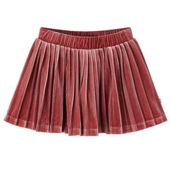 Kids' Pleated Skirt Children's Skater Skirt Girls' Short Skirt Medium Pink - 116