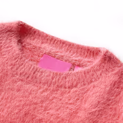 Kids' Sweater Children Toddler Kids' Tops Pullover Sweatshirt Knitwear Knitted - pink, 128