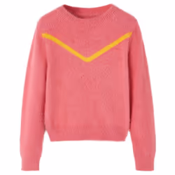 Kids' Sweater Children Toddler Kids' Tops Pullover Sweatshirt Knitwear Knitted - pink, 140
