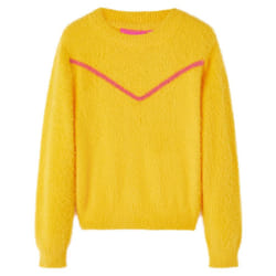 Kids' Sweater Children Toddler Kids' Tops Pullover Sweatshirt Knitwear Knitted - ochre, 116