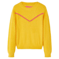 Kids' Sweater Children Toddler Kids' Tops Pullover Sweatshirt Knitwear Knitted - ochre, 140