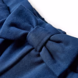 Kids' Pants Toddler Trousers with Pockets Clothes Pants with Wide Legs Navy - 128