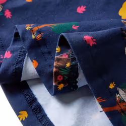 Kids' Skirt Children's Skater Skirt Children Short Skirt Animals Print Navy - 104