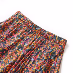 Kids' Skirt Girl's Skater Skirt Children Short Skirt Flowers Print Multicolour - 104