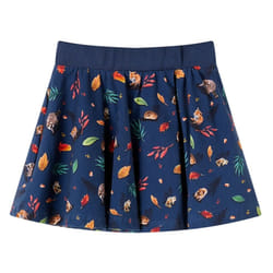 Kids' Skirt Children's Skater Skirt Children Short Skirt Animals Print Navy - 92