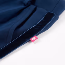 Kids' Pants with Black Trims Toddler Trousers Children's Pants Clothes Navy - 116